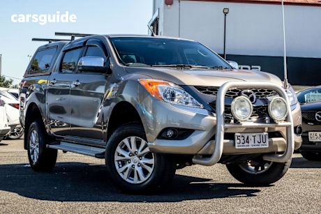 Gold 2013 Mazda BT-50 Dual Cab Utility Xtr (4X4)