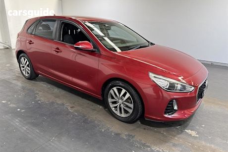 Red 2017 Hyundai I30 Hatchback Active