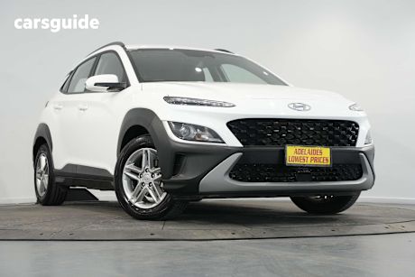 White 2022 Hyundai Kona Wagon (Fwd)