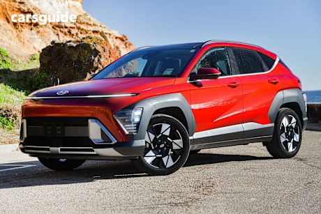 Red 2025 Hyundai Kona Wagon Hybrid