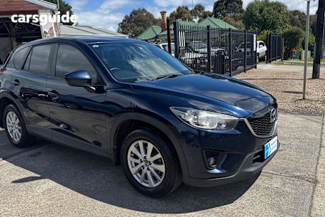 Blue 2014 Mazda CX-5 Wagon Maxx Sport (4X2)