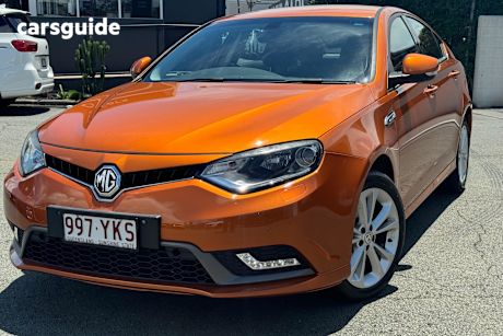 Orange 2017 MG Mg6 Plus Fastback Essence