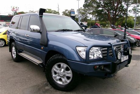 Blue 2006 Toyota Landcruiser Wagon Vx (4X4)