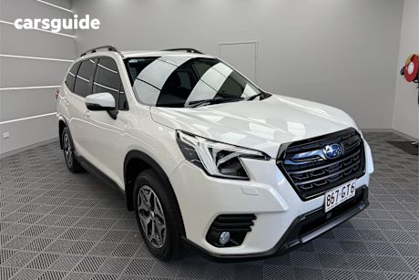 White 2023 Subaru Forester Wagon 2.5I (Awd) 50 Years Edition