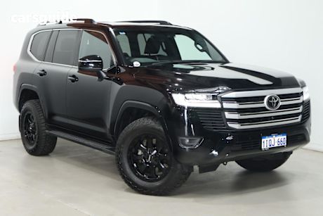 Black 2022 Toyota Landcruiser Wagon Lc300 Vx (4X4)