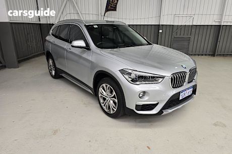 Silver 2018 BMW X1 Wagon Xdrive 25I