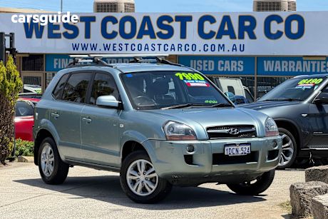 Silver 2009 Hyundai Tucson Wagon City Elite