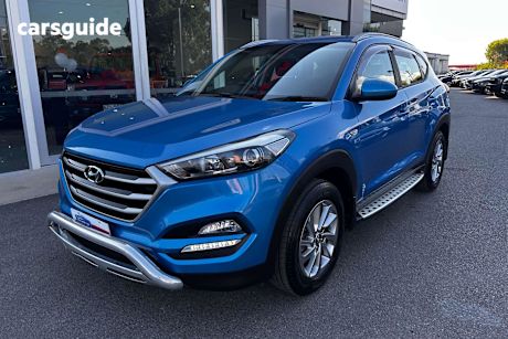 Blue 2017 Hyundai Tucson Wagon Active X (Fwd)