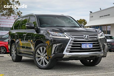Black 2017 Lexus LX570 Wagon