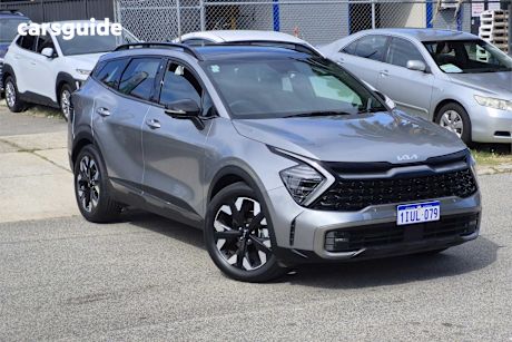 Silver 2024 Kia Sportage Wagon Gt-Line (Awd)