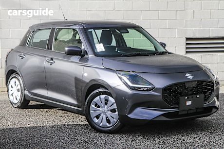 Grey 2025 Suzuki Swift Hatchback Hybrid