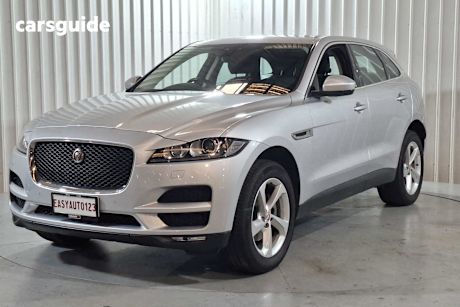 Silver 2016 Jaguar F-Pace Wagon 20D Prestige