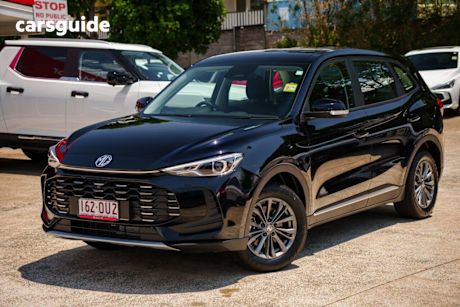 Black 2025 MG ZS Wagon Essence Hybrid+