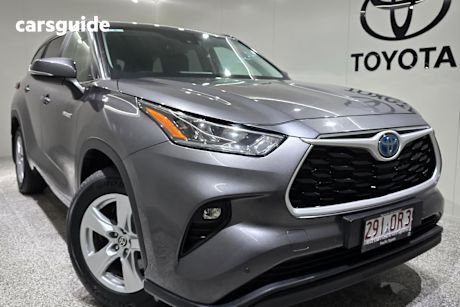 Grey 2023 Toyota Kluger Wagon Gx Hybrid Awd