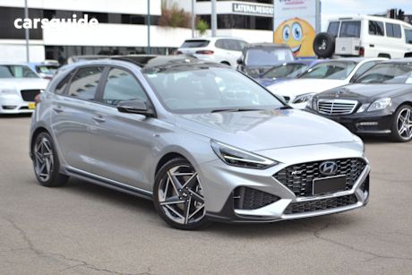 Silver 2024 Hyundai I30 Hatchback N Line Premium