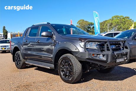Grey 2019 Ford Ranger Double Cab Pick Up Wildtrak 2.0 (4X4)