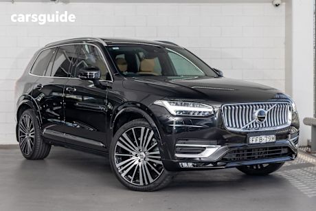 Black 2022 Volvo XC90 Wagon B6 Inscription Mhev
