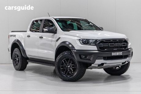 White 2019 Ford Ranger Double Cab Pick Up Raptor 2.0 (4X4)