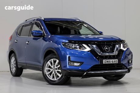 Blue 2017 Nissan X-Trail Wagon St-L (2Wd)