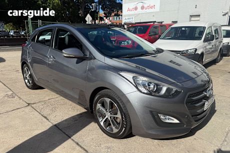 Grey 2015 Hyundai I30 Hatchback Active X