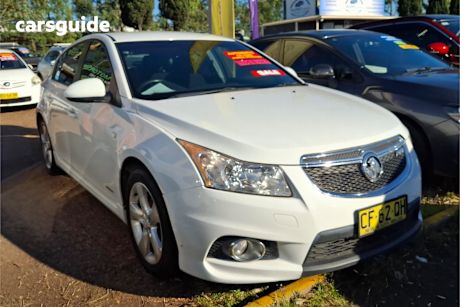 White 2012 Holden Cruze Hatchback Sri