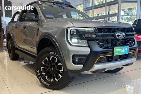 Silver 2025 Ford Ranger Double Cab Pick Up Wildtrak 2.0 (4X4)