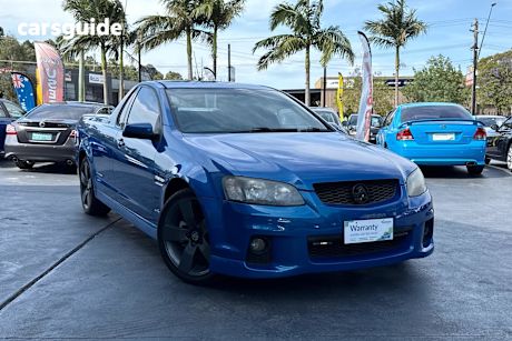 Blue 2011 Holden UTE Ute Tray SV6 THUNDER R