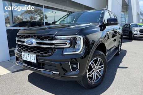 Black 2025 Ford Everest Wagon Trend (4Wd)