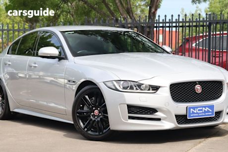 Silver 2015 Jaguar XE Sedan 20T Prestige