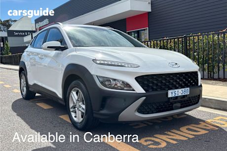 White 2023 Hyundai Kona Wagon (Fwd)