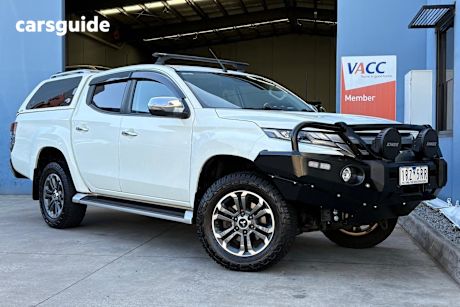 White 2019 Mitsubishi Triton Double Cab Pick Up Gls (4X4)