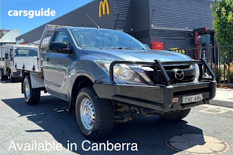 Blue 2017 Mazda BT-50 Cab Chassis Xt (4X2)