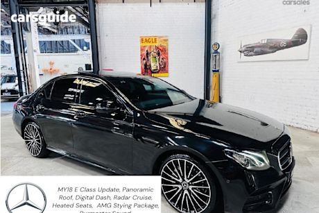 Black 2017 Mercedes-Benz E200 Sedan