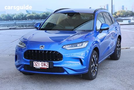 Blue 2024 Honda ZR-V Wagon E:Hev Lx