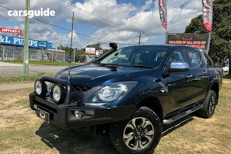 Blue 2019 Mazda BT-50 Dual Cab Utility Xtr (4X4) (5Yr)