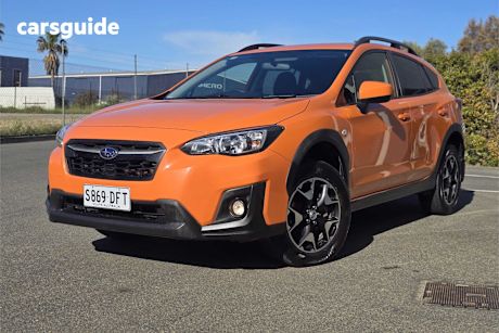 Orange 2017 Subaru XV Wagon 2.0I
