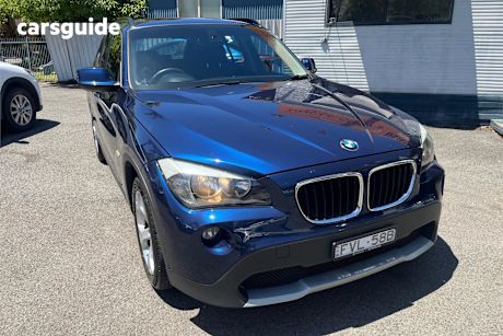 Blue 2010 BMW X1 Wagon Sdrive 18I