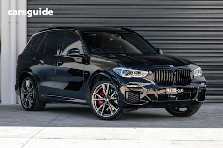 Black 2021 BMW X5 Wagon M50I