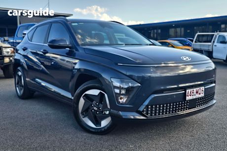 Blue 2024 Hyundai Kona Wagon Electric Premium