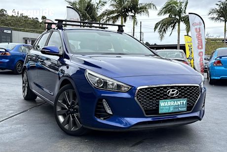 Blue 2018 Hyundai I30 Hatchback Sr