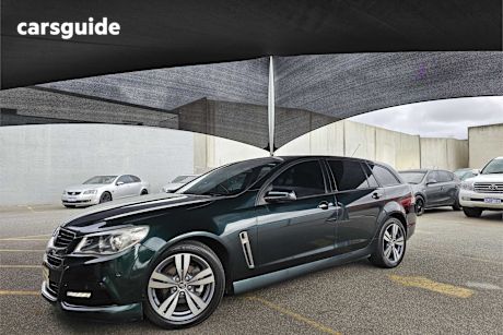 Green 2014 Holden Commodore Sportswagon Sv6