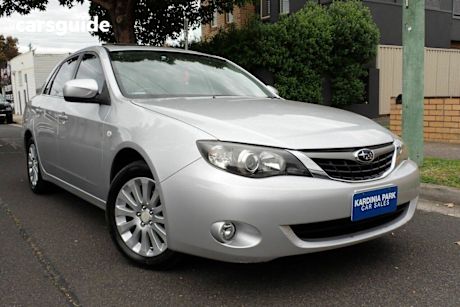 Silver 2009 Subaru Impreza Sedan RX