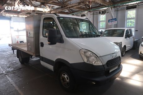 White 2013 Iveco Daily Cab Chassis 45C17 Mwb