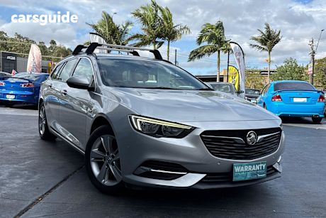 Silver 2018 Holden Commodore Sportswagon Lt