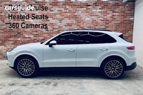 White 2018 Porsche Cayenne Wagon