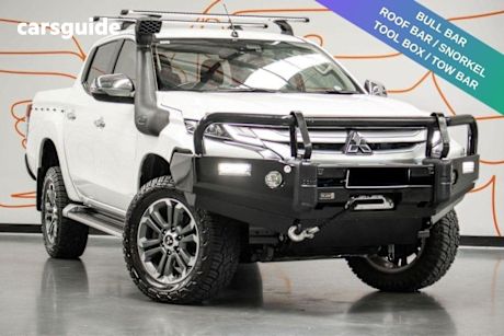 White 2019 Mitsubishi Triton Double Cab Pick Up Gls (4X4)