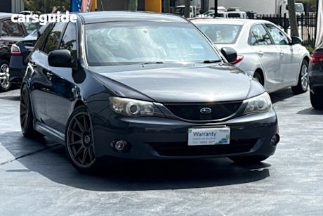 Black 2008 Subaru Impreza Hatchback Rs (Awd)