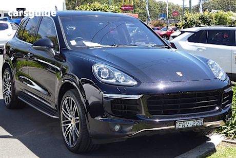 Black 2015 Porsche Cayenne Wagon S