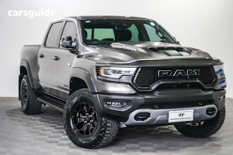 Grey 2024 RAM 1500 Crew Cab Utility Trx (4X4)