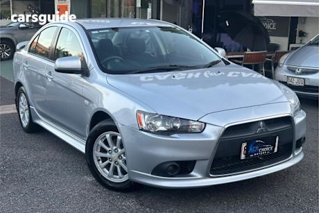 Silver 2012 Mitsubishi Lancer Sedan Es